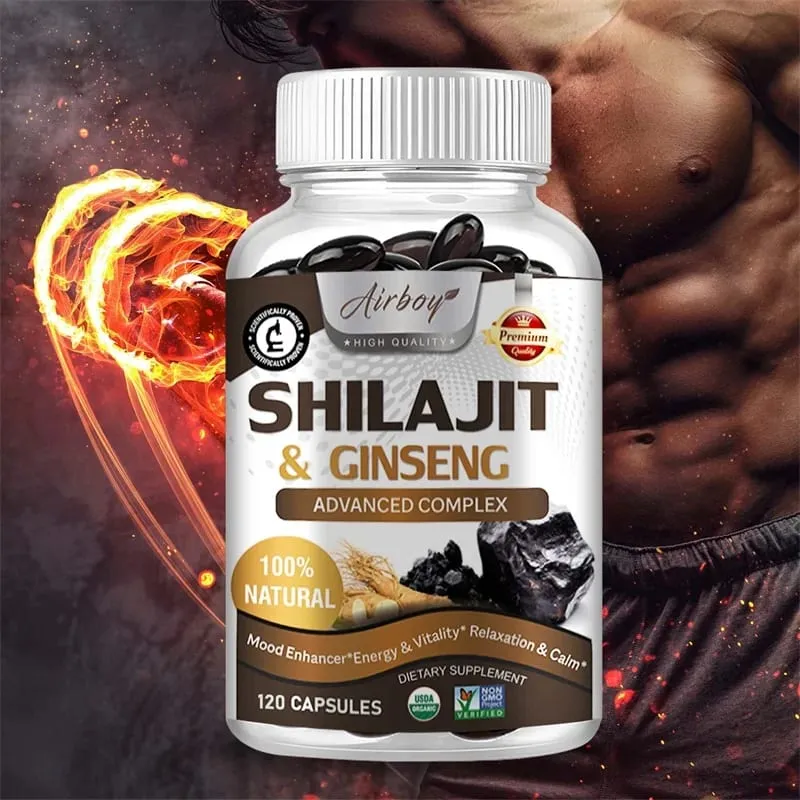 Shilajit - Peningkatan Energi Meningkatkan Kinerja Meningkatkan Kesehatan Jantung dan Sirkulasi Darah — image 1