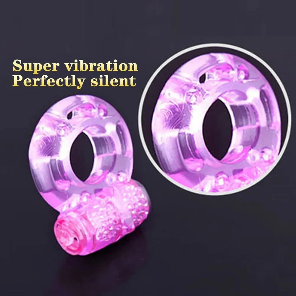 Anel vibrador para homens, anel extensor de pênis para retardar a ejaculação, brinquedos sexuais para casal, brinquedo sexy, anel peniano para estimular a vibração — image 3