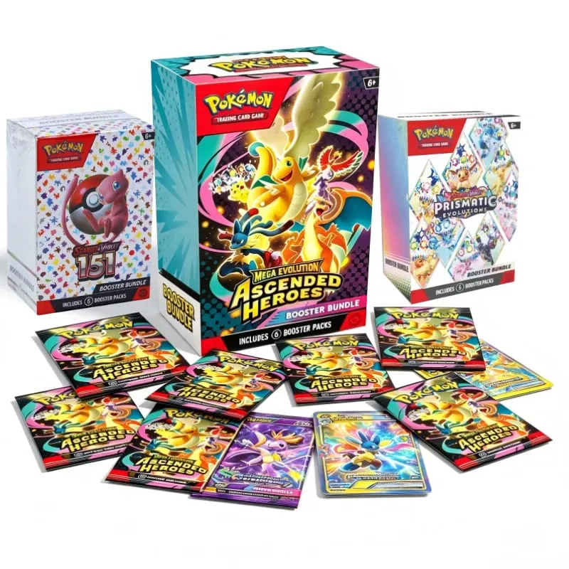 Trading Poke Cards Eroi Ascesi Mega Evoluzione Spada Scudo Serie 72 Pacchetto di Booster da Collezione Lucido Pacchetti di Booster Regalo — image 1