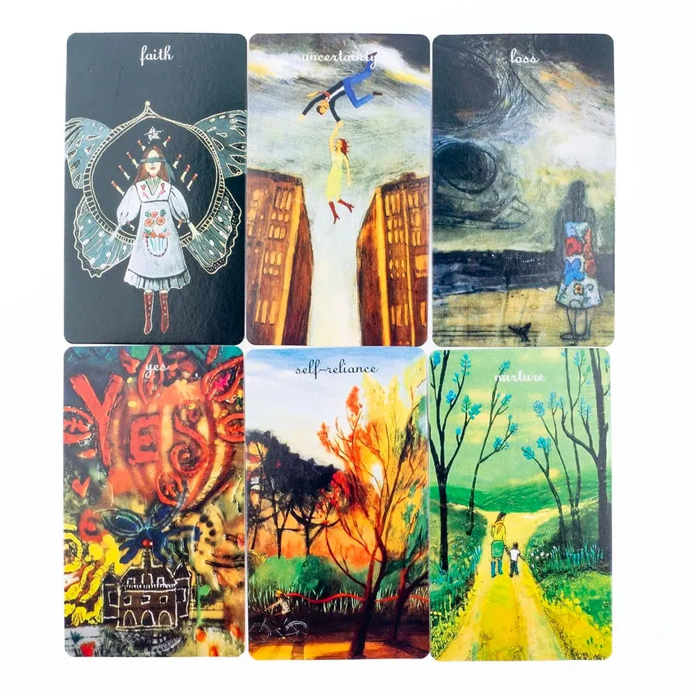 Kartu Cerita Berkualitas Tinggi Permainan Papan Dek Tarot Oracle untuk Hiburan Santai 78 Set Kartu 10.3*6.1CM dengan Panduan PDF — image 5