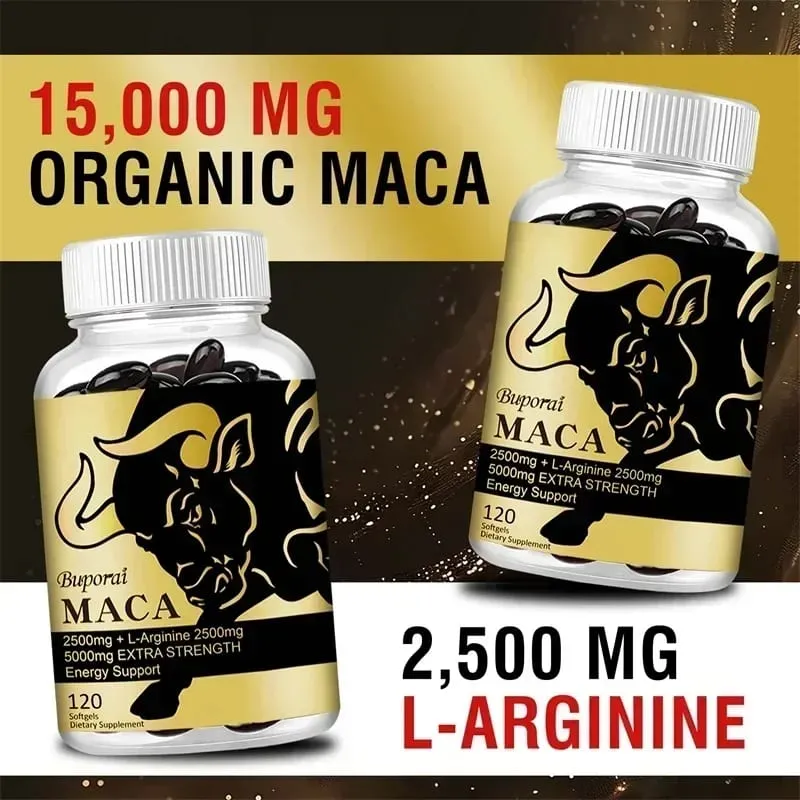 Kořen Maca - Super silná absorpce Zlepšení energetické úrovně Atletický výkon Zlepšení negativní nálady Zlepšení imunity — image 4