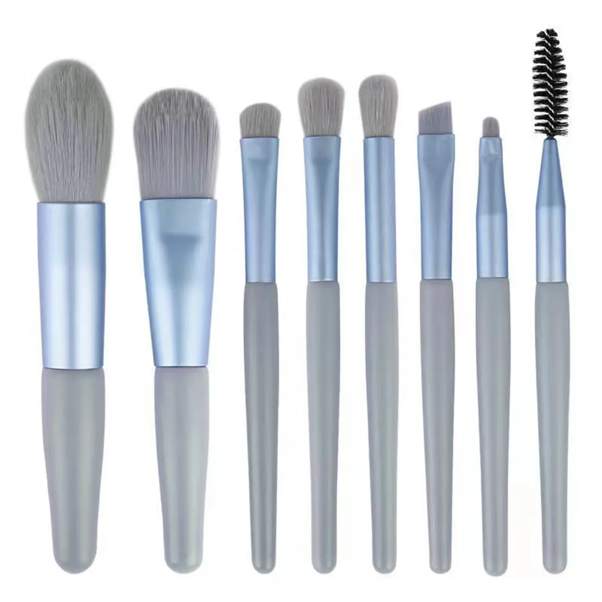 Sada jemných nadýchaných štětců na make-up pro kosmetiku Foundation Blush Powder Eyeshadow Kabuki Blending Makeup Brush Beauty Tool — image 5