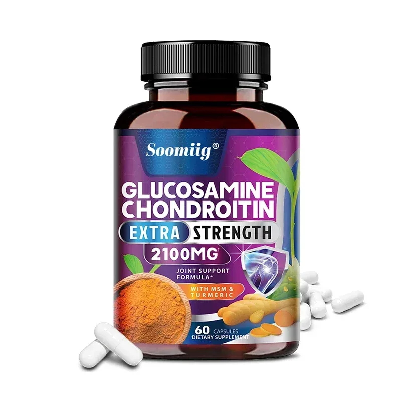 Glucosamine Chondroitin Turmeric MSM - ความแรงสามเท่าช่วยในเรื่องการเคลื่อนไหวร่วม เสริมสุขภาพภูมิคุ้มกัน