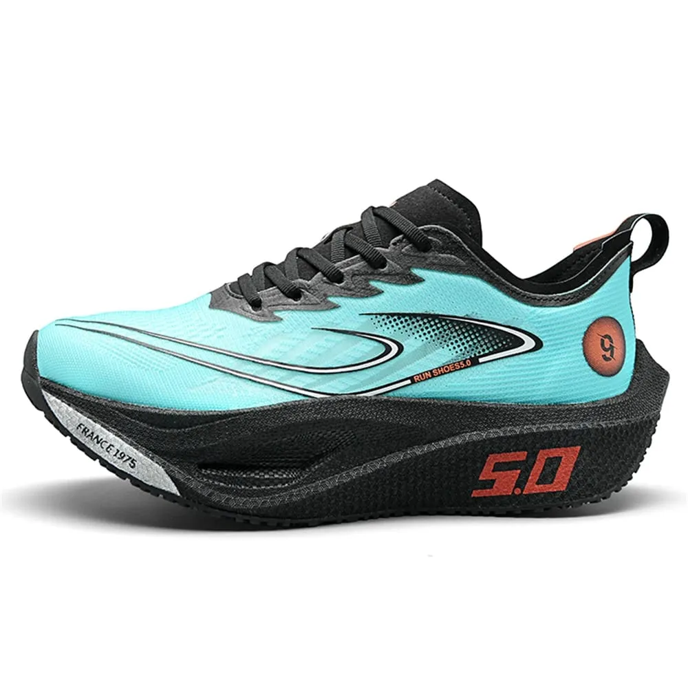 Chaussures de course d'entraînement légères et respirantes en maille pour hommes, baskets athlétiques décontractées antidérapantes pour les Sports de plein air et le Jogging