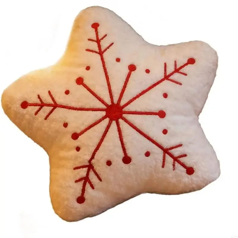 Bantal Mewah Dekoratif Natal Bantal Liburan Boneka Lembut untuk Tampilan Sofa Kamar Tidur Anak-anak dan Dukungan Pelukan — image 5