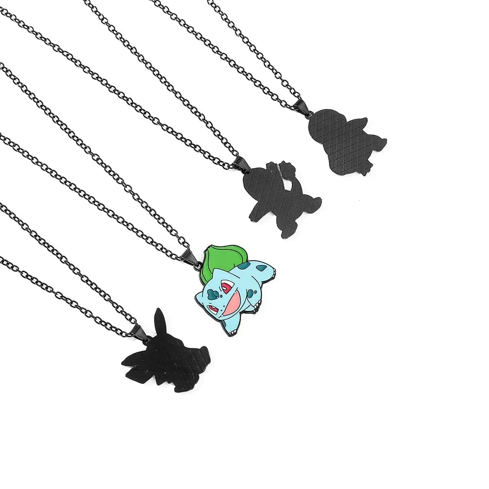 Anime Pokemon metalowa zabawka śliczna figura Pikachu Squirtle Psyduck Charmander strona dekoracji prezent Cosplay — image 5