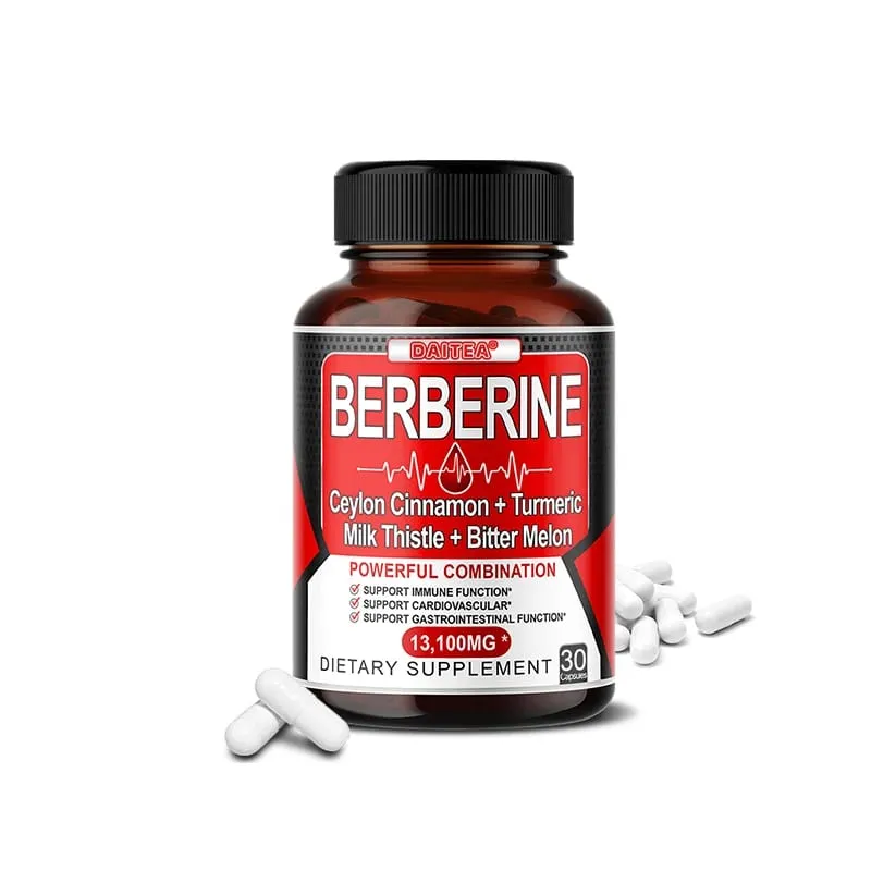 Berberine and Ceylon Cinnamon Capsules-Good for Cardiovascular and Digestive Health Strengthens The Immune System Anti-oxidant — image 8