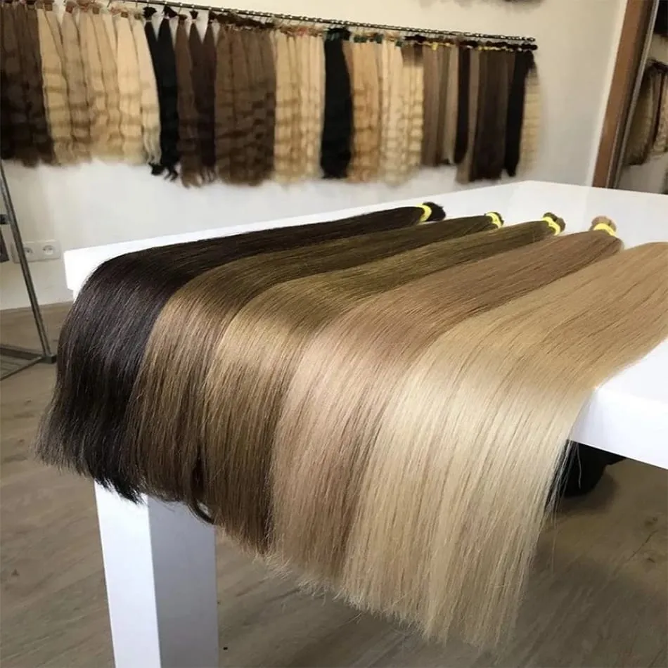 No Weft Virgin Bulk Human Hair Human Hair For Braiding 100% Unprocessed Human Hair Bulk Extensions Brazilian Natural Boho Braids — image 5