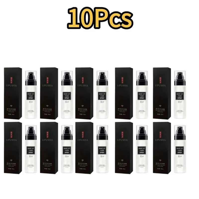 1/3/5/10 stk 100ml Makeup Indstilling Spray Makeup Fixer Spray Langtidsholdbar oliekontrol Hydraterende Makeup Fixing Indstilling Spray Cosmeti