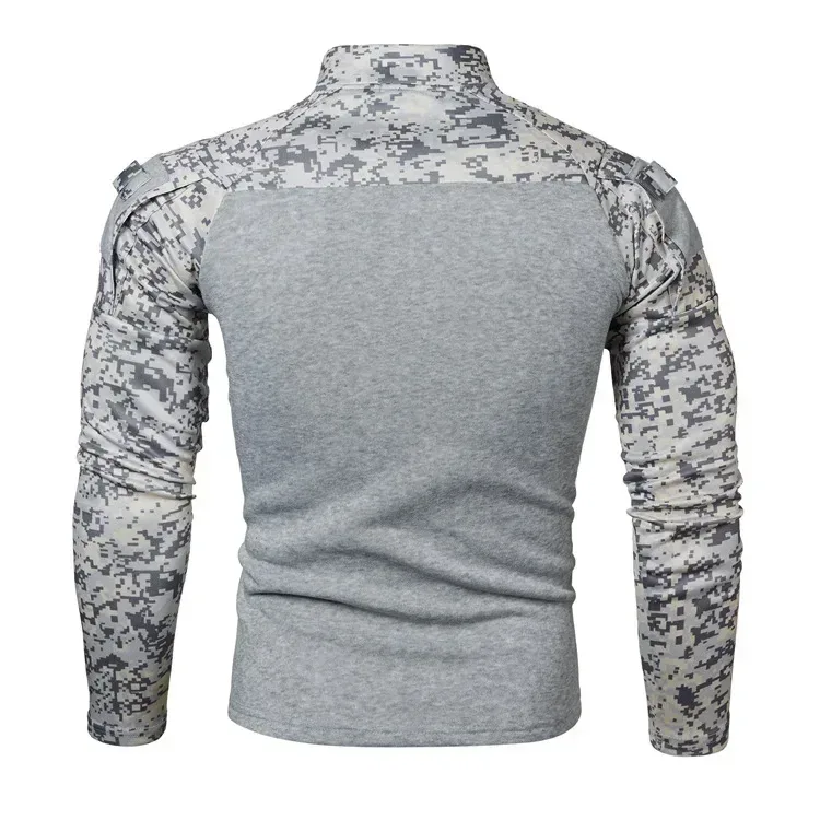 New Pullovers Outdoor Sweatshirt Men Casual Slim Uniform Camouflage Hoodie Clothes Jogging Sweatshirts Long Sleeve Tops