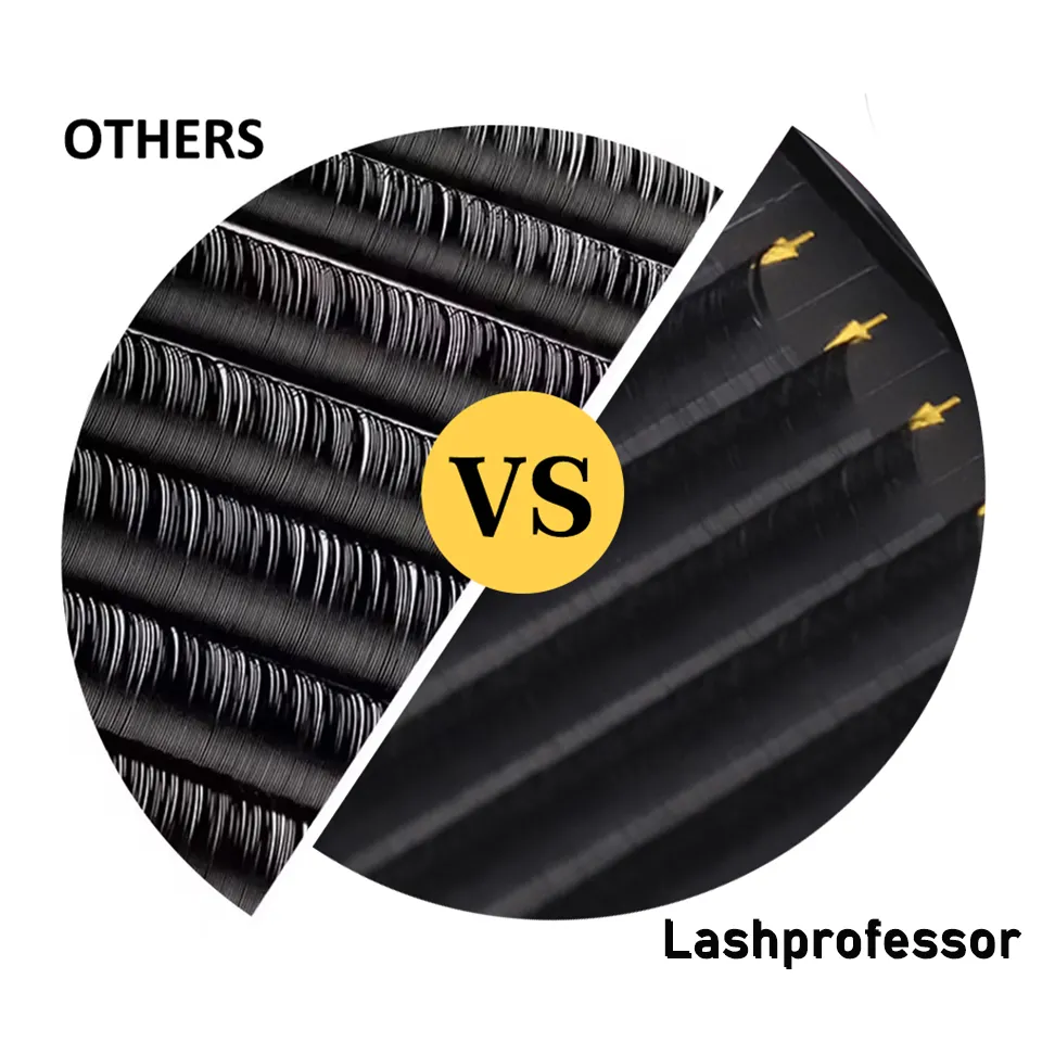 Lashprofessor, 16 filas, extensiones de pestañas individuales clásicas, volumen esponjoso, suministro de pestañas de todos los tamaños, pestañas de visón suaves naturales — image 3