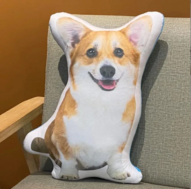 Cuscino per cani con simulazione stampata in 3D, divertente cuscino a forma di animale domestico, soggiorno, camera da letto, decorazione morbida, regalo di festa personalizzato — image 36