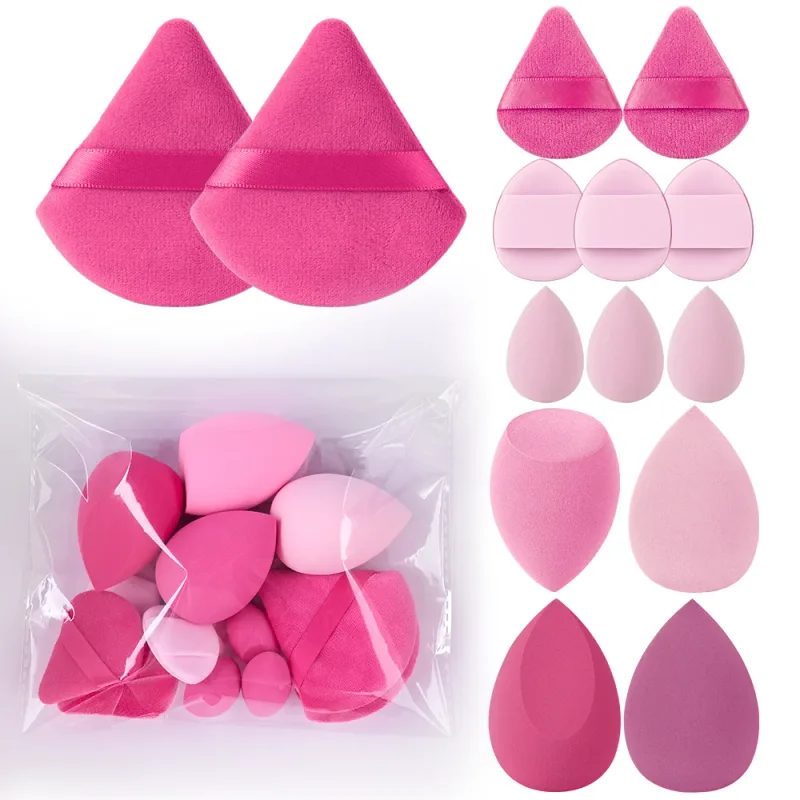 전문 14PCS 메이크업 브러쉬 세트 소프트 푹신한 파운데이션 아이 섀도우 컨실러 블렌딩 블러쉬 브러쉬 가부키 여성 미용 도구 — image 20