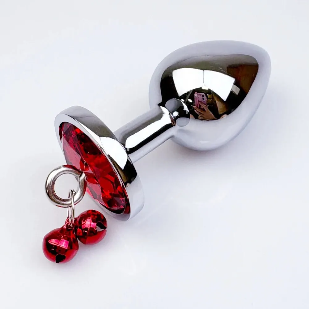 1 stk Metalklokker Analstik Tre størrelser Analstik Butt Plug G-Point Massage Analmotion Onani Udendørs Dildoer Sexlegetøj — image 6