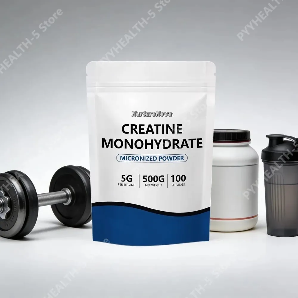 Monohydrat kreatyny w proszku mikronizowany 5 g na porcję 100 CT 500 g masy netto do odżywiania sportowego Wsparcie treningu fitness — image 4