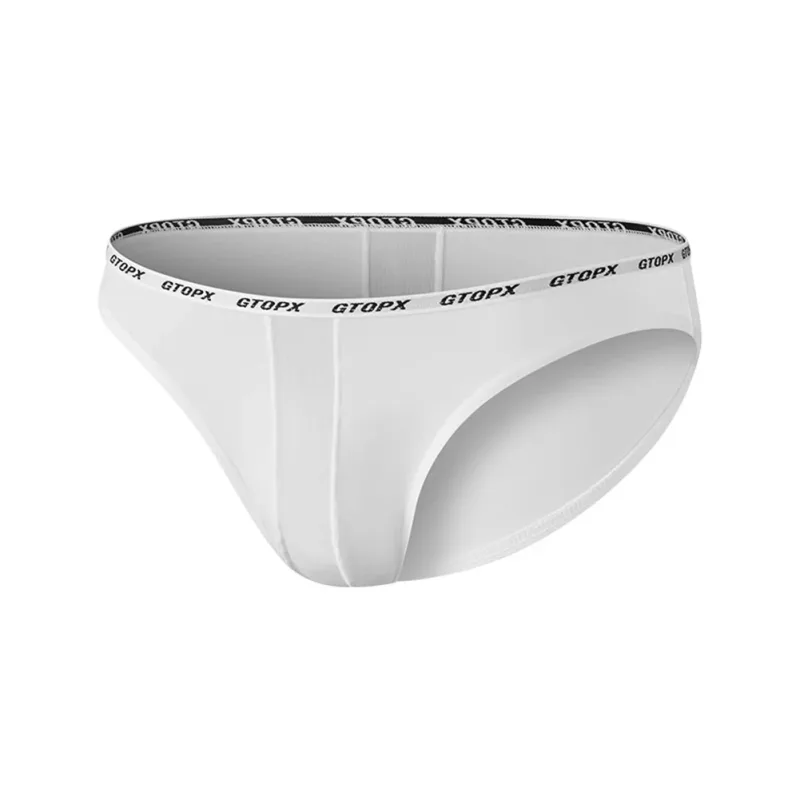 U Convex Pouch Low Waist Men\'s Briefs Transparent Mesh Underpants Thin Breathable Fabric Suitable for All Seasons — image 4