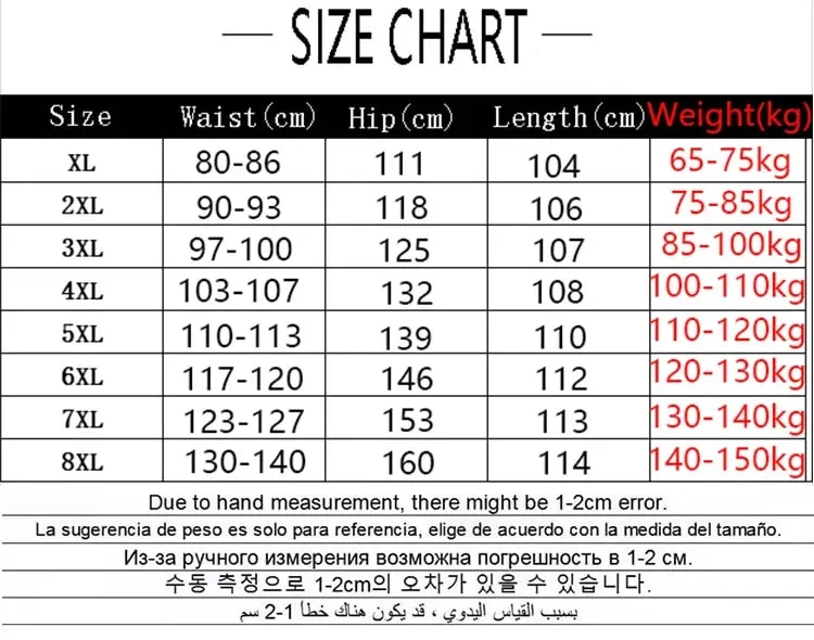 8XL Oversized Jeans For Men Elastic Waist Loose Fit Comfortable Denim Pants Plus Size 150KG Casual Streetwear Trousers New — image 8