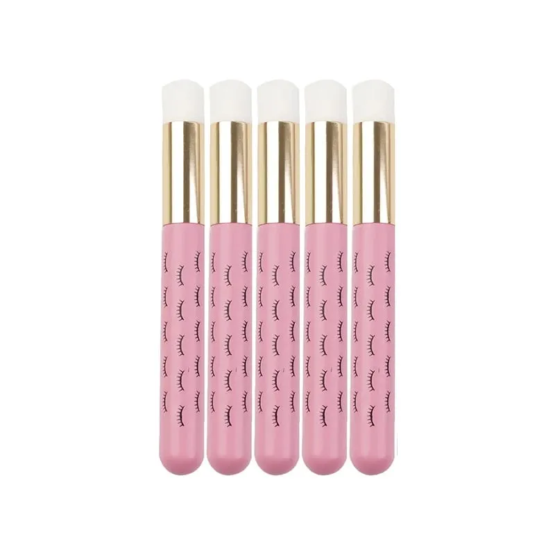 1/5PCS Spazzola per la pulizia delle ciglia Applicatore per estensione delle ciglia Sopracciglio Naso Spazzole Bottiglia di lavaggio Cura della pelle Strumento di trucco Forniture pulite — image 12