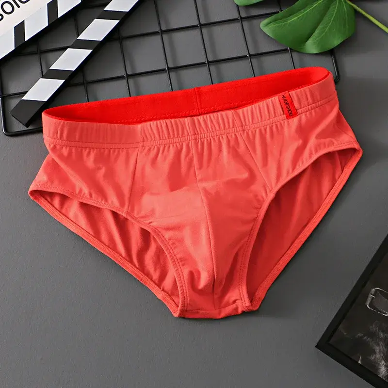 1/3PCS Men's Pure Cotton Briefs High Quality Comfortable Underpants Breathable Shorts Underwear Lingerie Panties Calcinha Cuecas