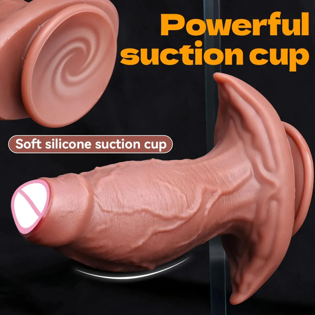 Gode épais réaliste en Silicone souple, pénis, organes génitaux masculins, Masturbation vaginale, ventouse, grosse bite, Plug Anal pour femme, jouets sexuels pour adultes — image 4
