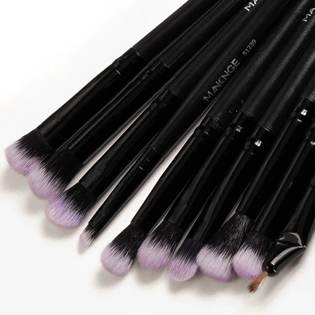 Sada 18ks profesionálních štětců na make-up s 1ks Powder Puff Soft Detail Foundation Contour Blush Brush Beauty Tools — image 4