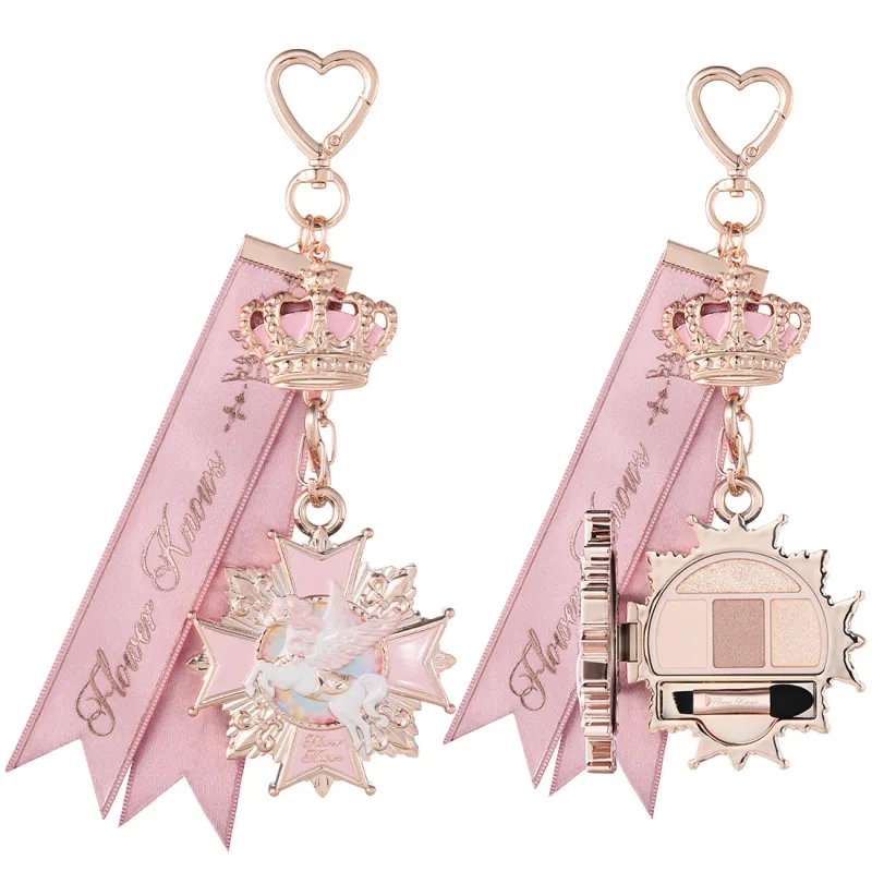 Flower Knows Knight Unicorn Set trucco Ombretto Blush Rossetto Cipria in polvere Kit di bellezza Fantasy Princess a lunga durata Cosmetici — image 24