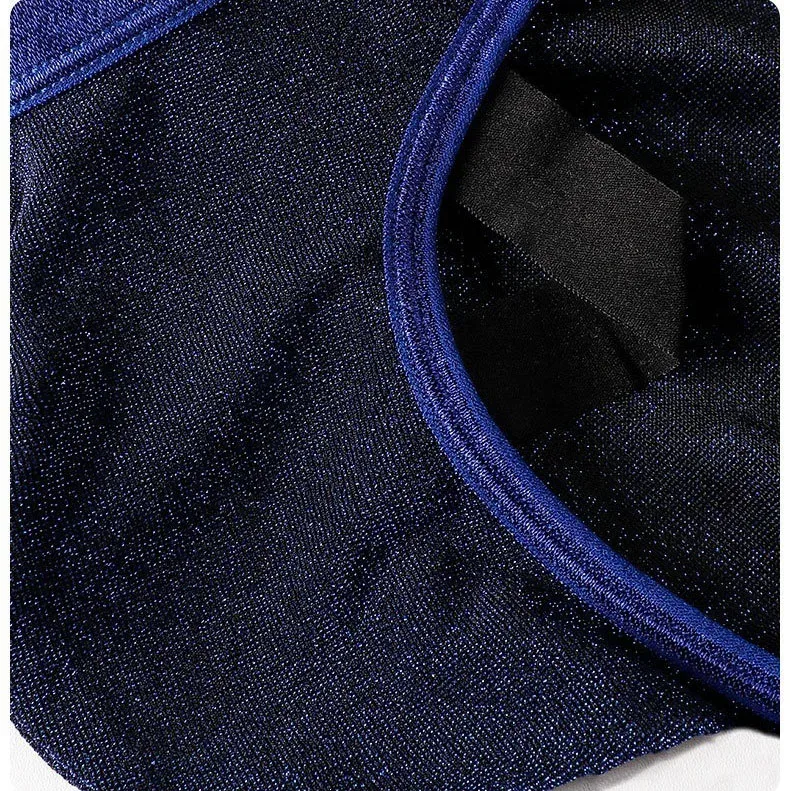 Herren-Höschen aus Eisseide, dreieckig, sexy, U-förmig, dünne Slips, atmungsaktives Mesh, niedrige Taille