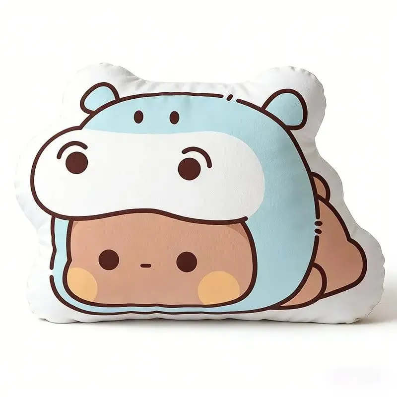 Cute Cartoon Bubu Dudu Plush Pillows Soft Kawaii Yier Panda Throw Pillow Sofa Ornament Sleeping Companion Pillow for Adult Gifts — image 4