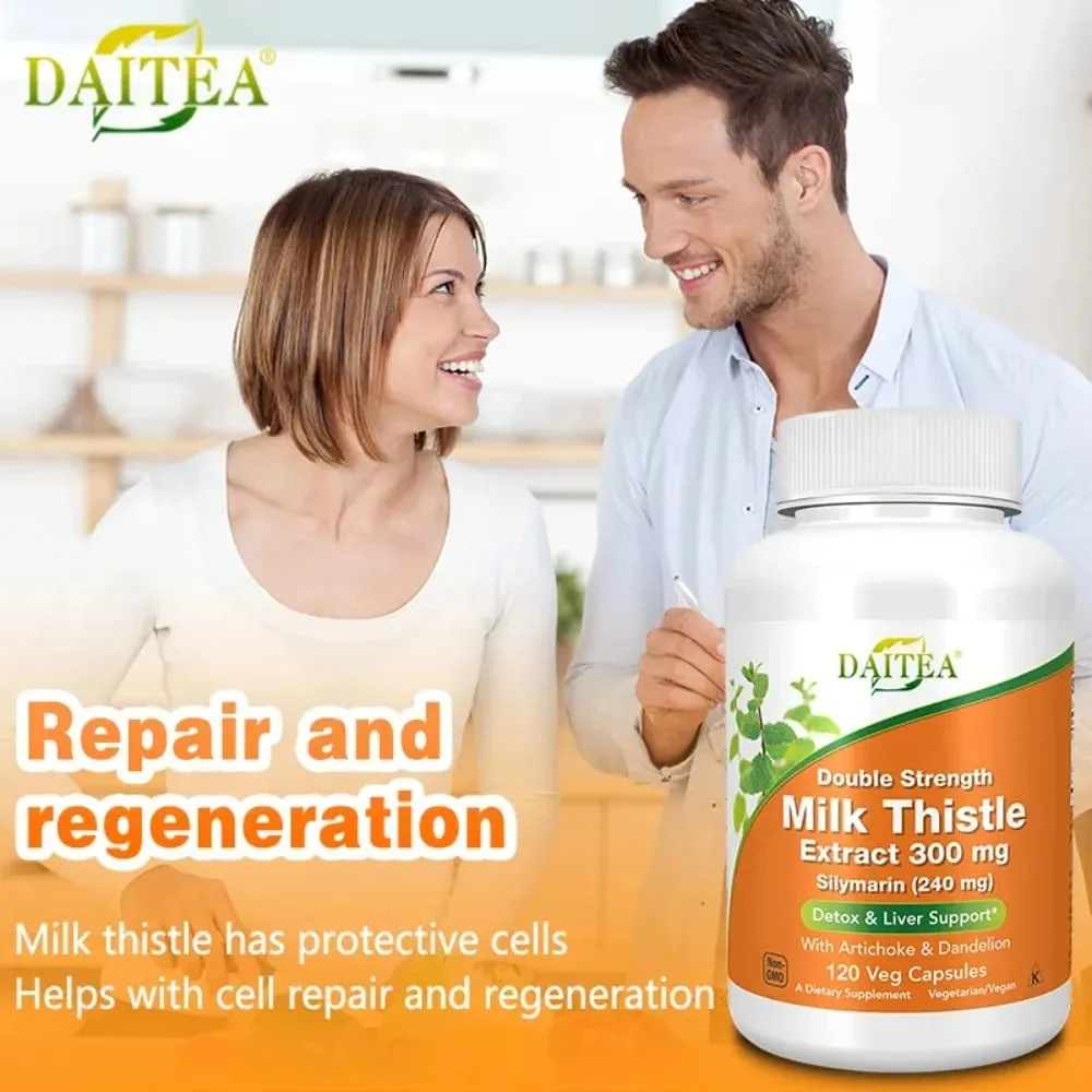 Liver Health Detox Cleanse Supplement | Artichoke Extract Milk Thistle & Dandelion Support A Healthy Liver Detoxify — image 4