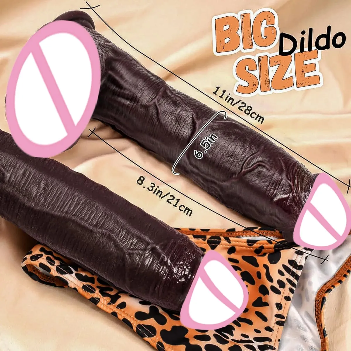 Realistyczne silikonowe Dildo miękki penis Dick z mocną przyssawką jądra żyły do zabawy analnej doświadczenie seks-zabawka dla kobiet — image 4