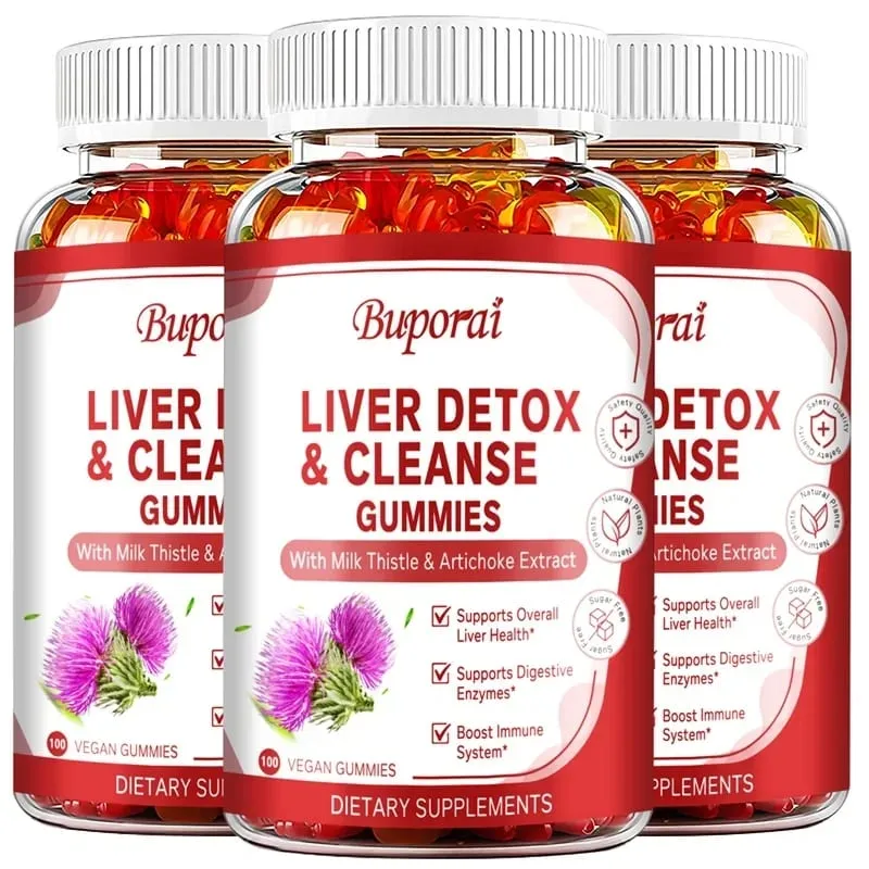Liver Cleanse & Detox Gummies - Improve Digestion Enhance Immunity Help Cleanse The Liver and Promote MetabolismSupplements — image 11