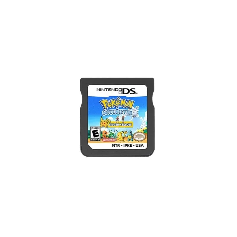 Anime Pokemon-serie NDS Game Cartridge Videogameconsole Moemon Zilver Geel KAIZO MoonBlack2 Hobbycollectie Geschenken Speelgoed — image 19