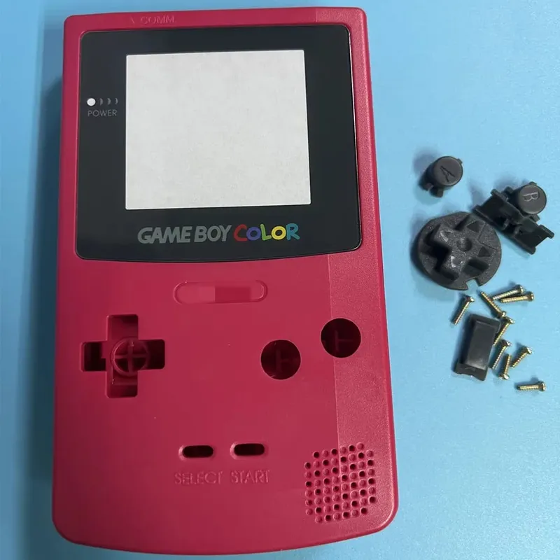 Новый цветной корпус Gameboy Gbc Shells, ограниченная серия, сменные корпуса, игровая периферия, аксессуары, светящиеся подарки на день рождения для мальчиков