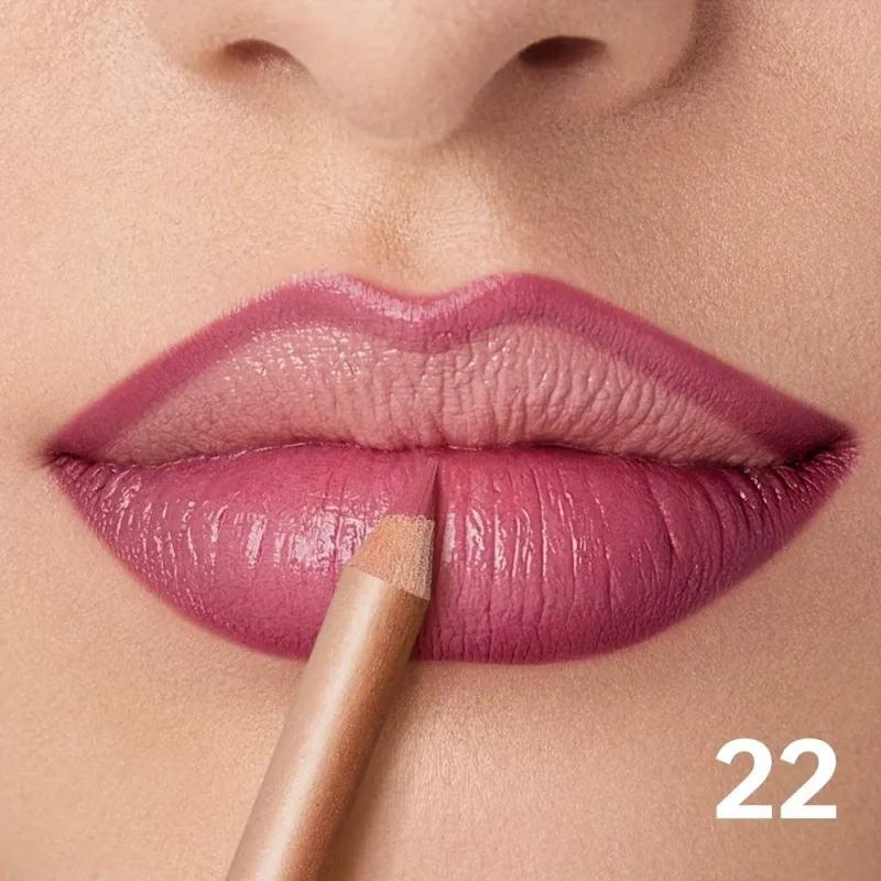 Matte Lip Liner Pencil Nude Long-Lasting Waterproof Smudge-Proof Precise Outline Smooth Creamy Formula — image 12