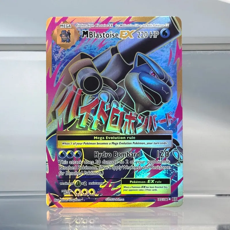 Koleksi Perdagangan Permainan Holografik Kad Proksi PTCG Charmander (SV) Pikachu Flareon EX Kad Foil PKM Tunggal Venusaur EX