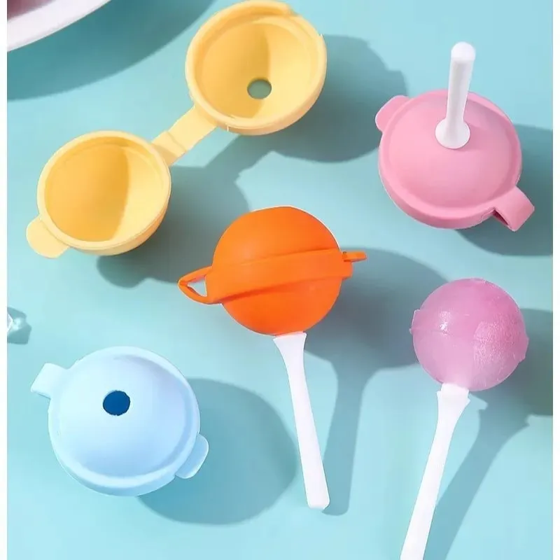 Mini moule à glace en Silicone, plateau à sucettes, de qualité alimentaire, réutilisable, antiadhésif, empilable, pour les bouchées d'œufs, le stockage des aliments — image 6