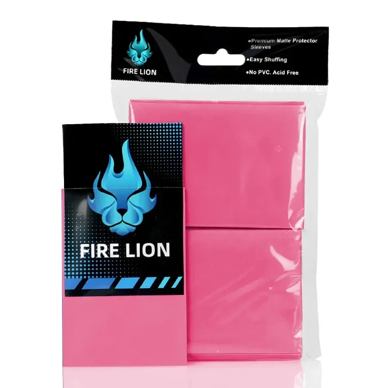 62x89mm 100PCS/Set Solid Matte Trading Card Sleeves Top Loading Japanese Size Card Protector for YGO — image 14