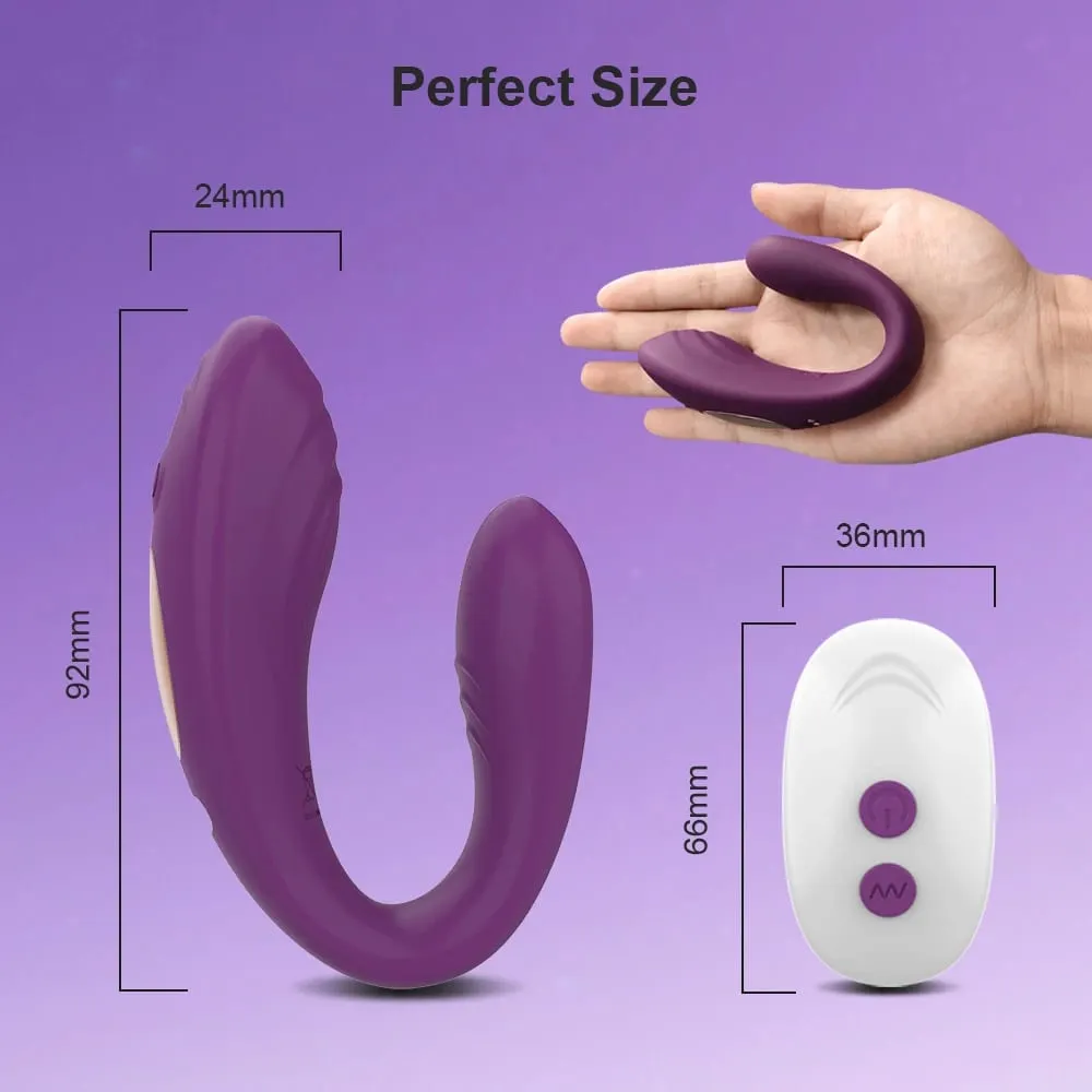 Afstandsbediening Vibrator Vrouwelijke U Type Vibrator Clitoris Stimuleren G-Spot Vagina Massage Vrouwelijke Masturbatie Speeltjes voor Vrouwen — image 4