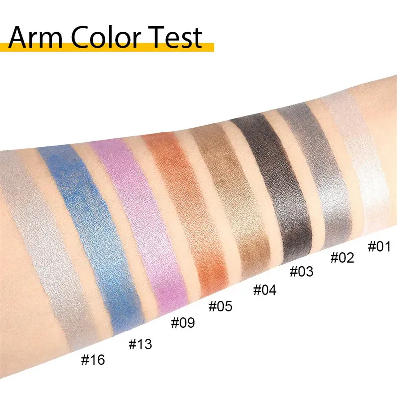 16 สี Pearlescent อายไลเนอร์อายแชโดว์ดินสอสี Glitter กันน้ำยาวนาน Shimmer Eye แต่งหน้า Non-smudge อายไลเนอร์ — image 2