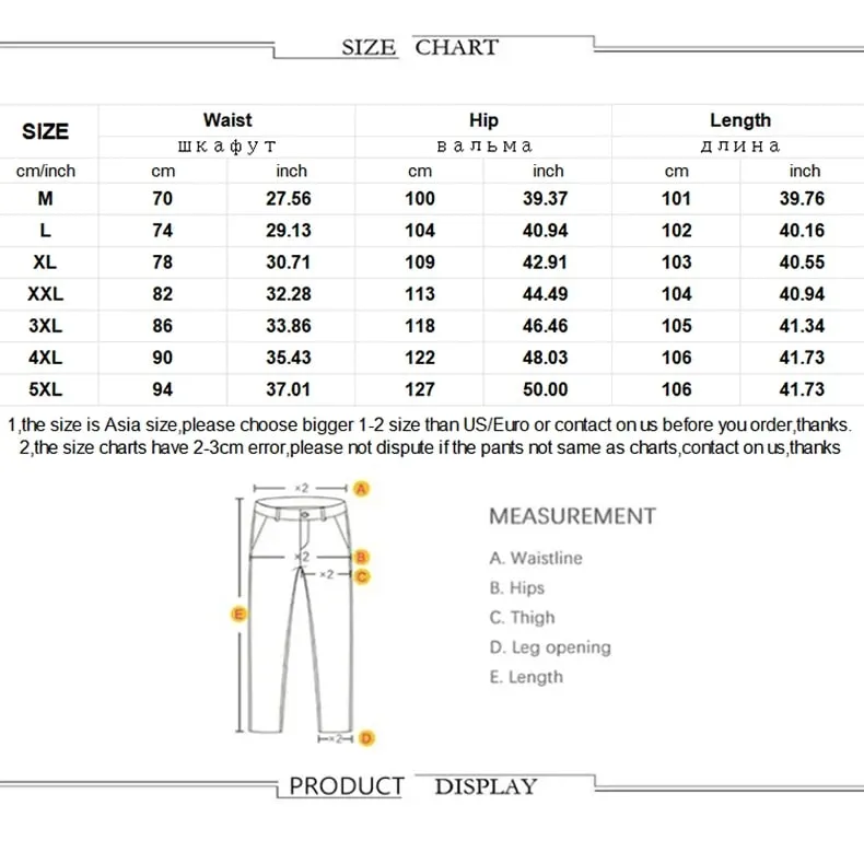 Jeans Kain Lyocell Lembut Musim Panas Pria Celana Denim Lurus Longgar Tipis Celana Panjang Kasual Pinggang Elastis Tali Serut Ukuran Besar M-5XL — image 6
