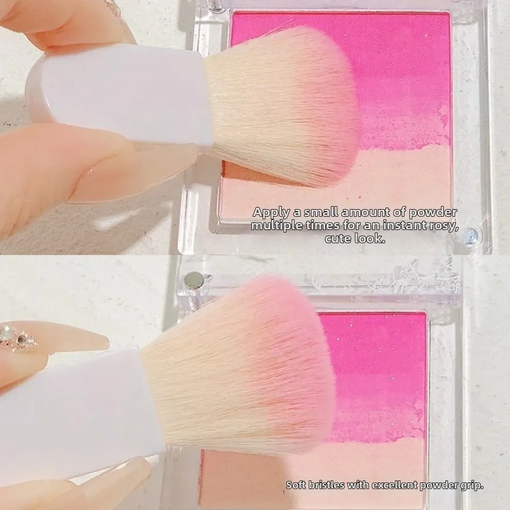 6 ks/sada Soft Bristles Mini sada štětců na make-up Mixovací štětec Více hlavic štětců Sada kosmetických štětců s úložným boxem — image 2