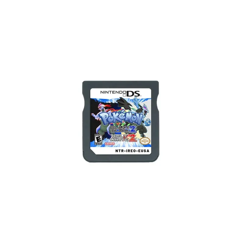 Anime Pokemon-serie NDS Game Cartridge Videogameconsole Moemon Zilver Geel KAIZO MoonBlack2 Hobbycollectie Geschenken Speelgoed — image 16