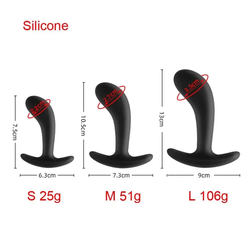 Mertal Plug anale P Stimolatore del punto Massaggiatore della prostata Butt Plug Indossabili Giocattoli sessuali per uomini e donne Dropshiping — image 6