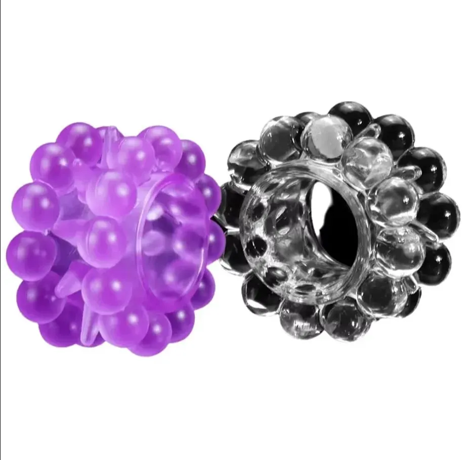 Siliconen Penis Ring Kralen Clitoris Stimuleren Voorhuid Correctie Cock Ringen Vertraging Ejaculatie G-spot Massage Speeltjes voor Mannen — image 1