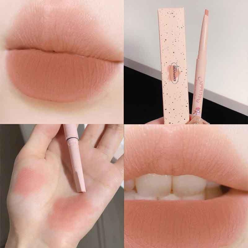 Nude Lip Liner Pencil Smooth Outline Lip Shape Waterproof Long-Lasting Matte Lipstick Pen Makeup for Natural Lips — image 10