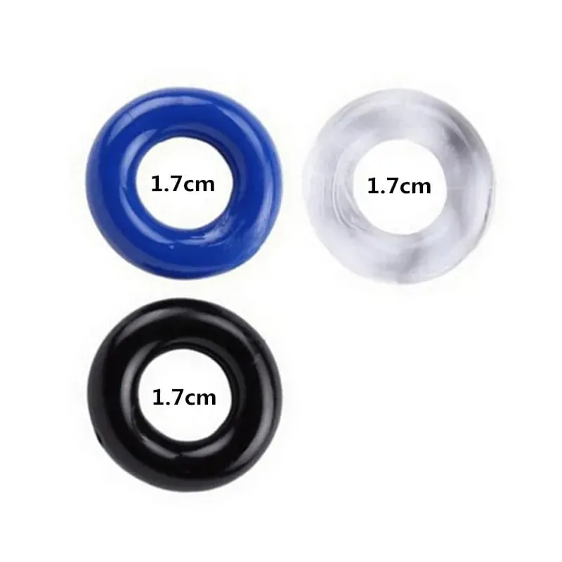 2 STK Silikone Mand Forhud Corrector Resistance Ring Forsinkelse Ejakulation Penis Ringe Sexlegetøj til mænd Daglig/nat Cock Ring — image 15