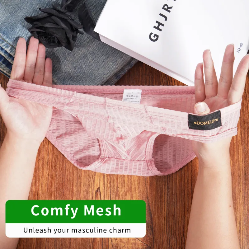 Quần Lót Nam Gân Họa Tiết Nam Ngắn Nylon Elastane Quần Lót Nhẹ Mỏng Thoải Mái Nam Tam Giác Quần Lót M‑XXL — image 22
