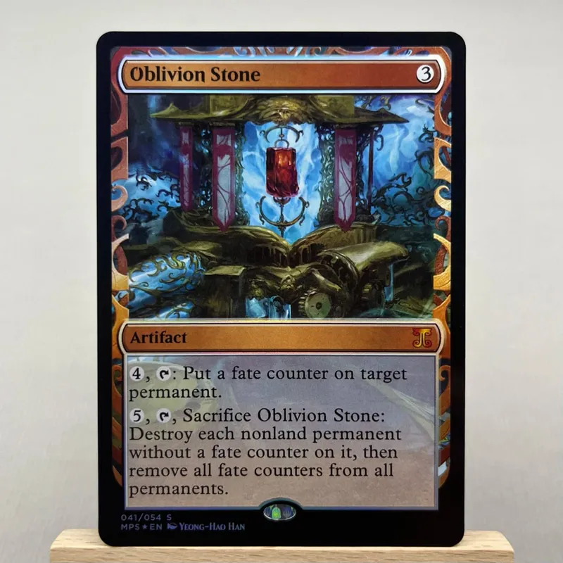 MPS FOIL2-01 Tarjetas TCG para Home Play Proxy Sol Ring Mana Crypt Mox Opal the Mana Vault Chrome Mox Sword of — image 43