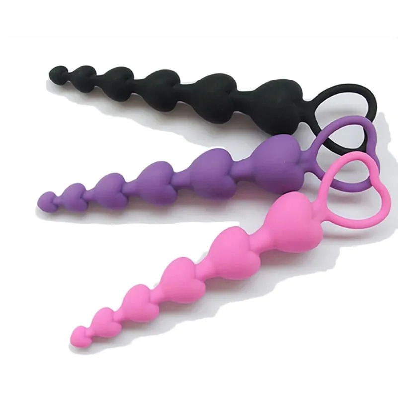 Anal-Teaser für Anfänger, Komfort-Plug, Butt-Plugs, Herzring, Sexspielzeug für Neulinge, erkunden Sie das Analspiel, Frauen und Männer, stimulieren den Orgasmus-Effekt — image 5