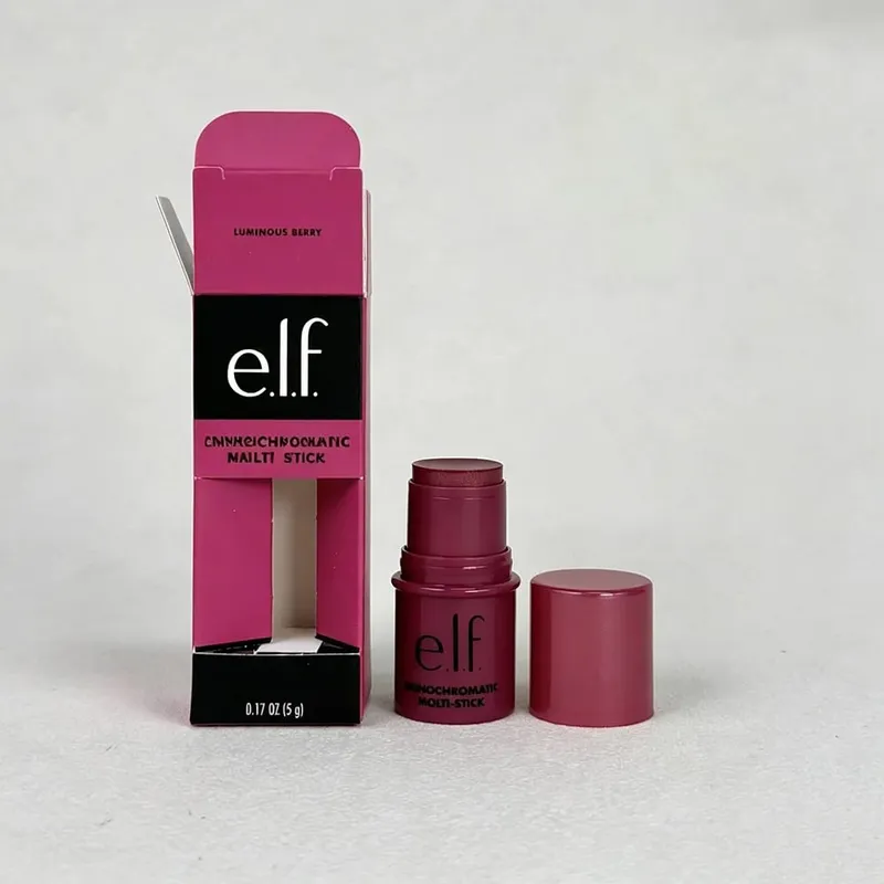 ELF Uniwersalny róż w sztyfcie „trzy w jednym” Wysoki połysk Contour Natural Nude Makeup Sztyft do makijażu ust i policzków — image 11